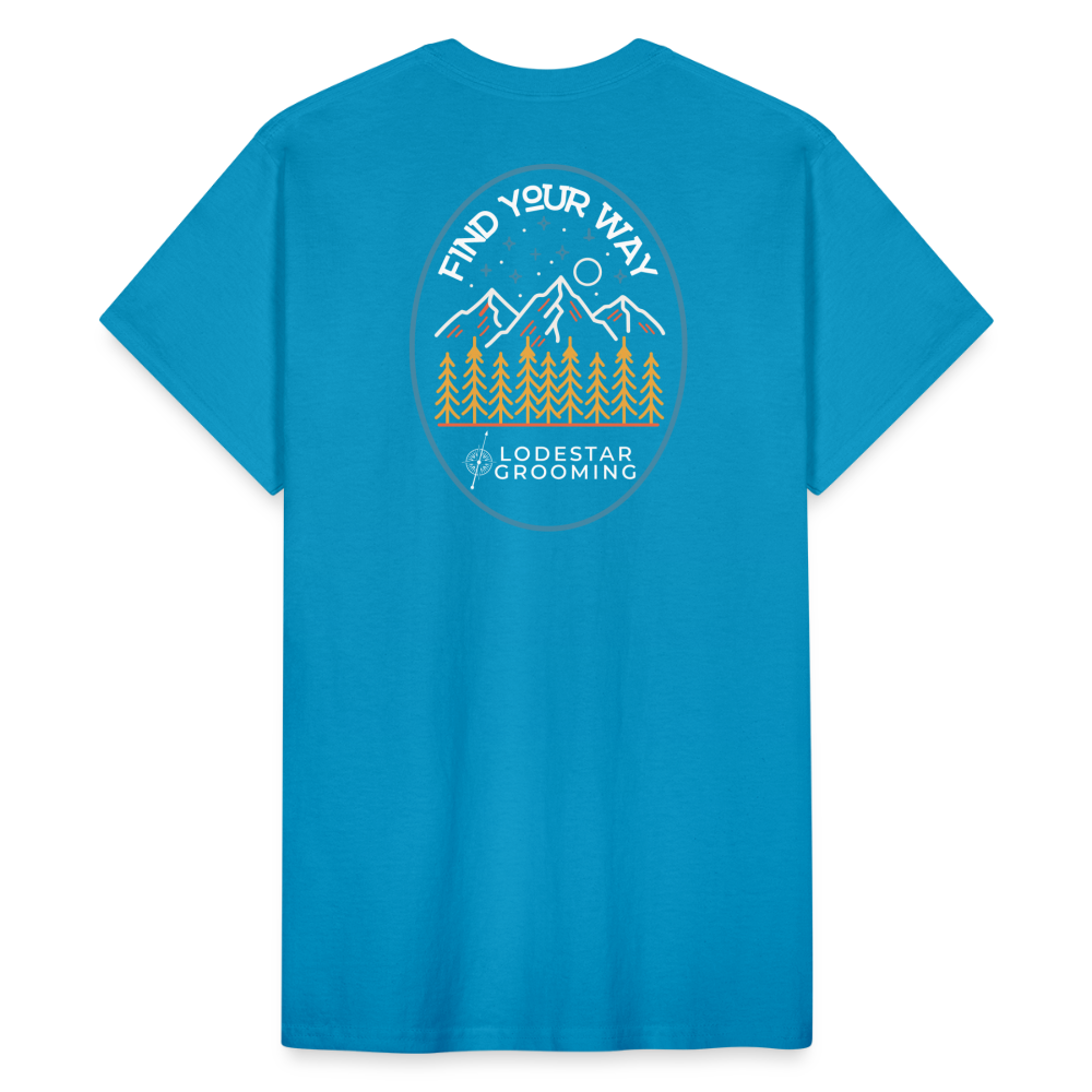 "Find Your Way" T-Shirt (Multi-Color) - turquoise